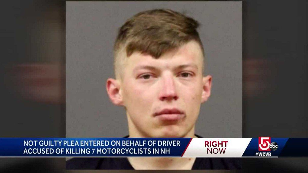 Driver pleads not guilty in motorcycle crash that killed.  23-year-old Volodymyr Zhukovskyy waived his arraignment on negligent homicide charges. The plea was entered in Lancaster, New Hampshire.