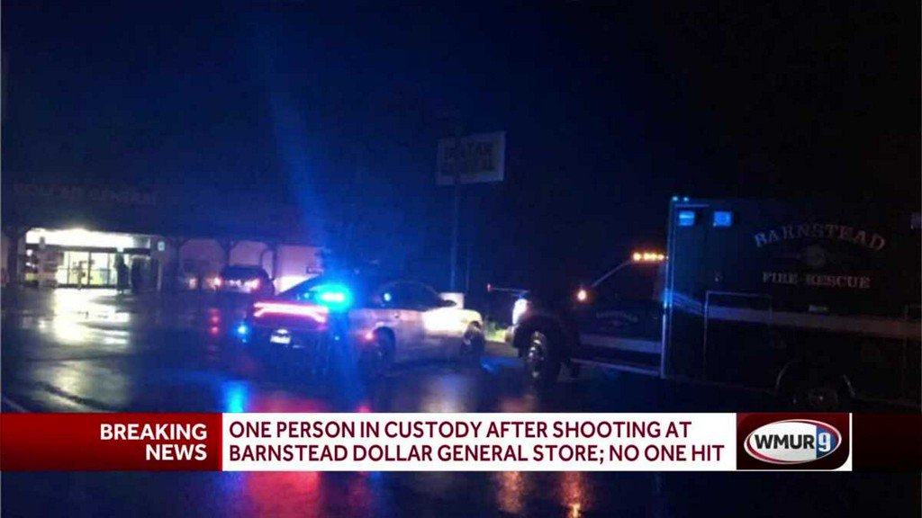 Chief Paul Poirier told that around 9:30 p.m., an altercation broke out between two people inside the store at 693 Suncook Valley Road. One person pulled out a gun and shot a round inside the store.