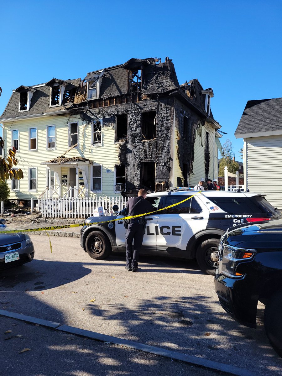 After the big fire in manchester nh