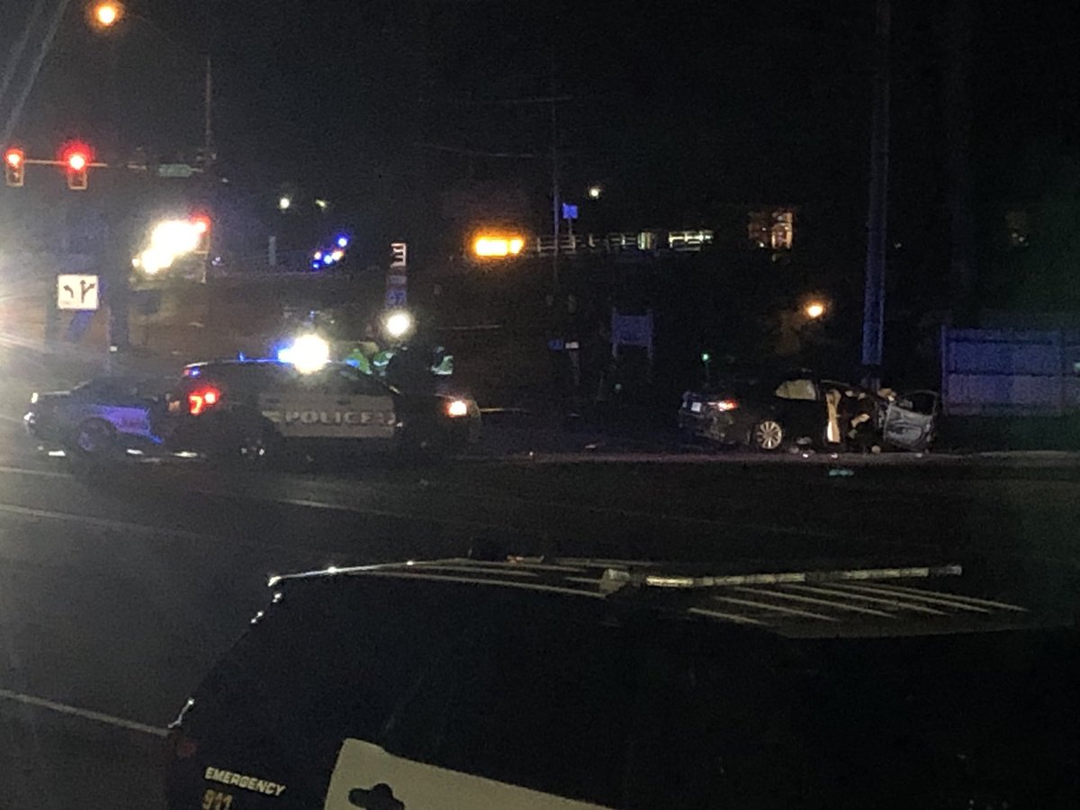 Tilton Police say Toyota Camry with Quebec license plates was stolen & police pursuit began in Belmont. Car crashed head-on into another vehicle in Tilton. Three people in stolen car suffered serious injuries. Two people in the other vehicle - conditions unknown 