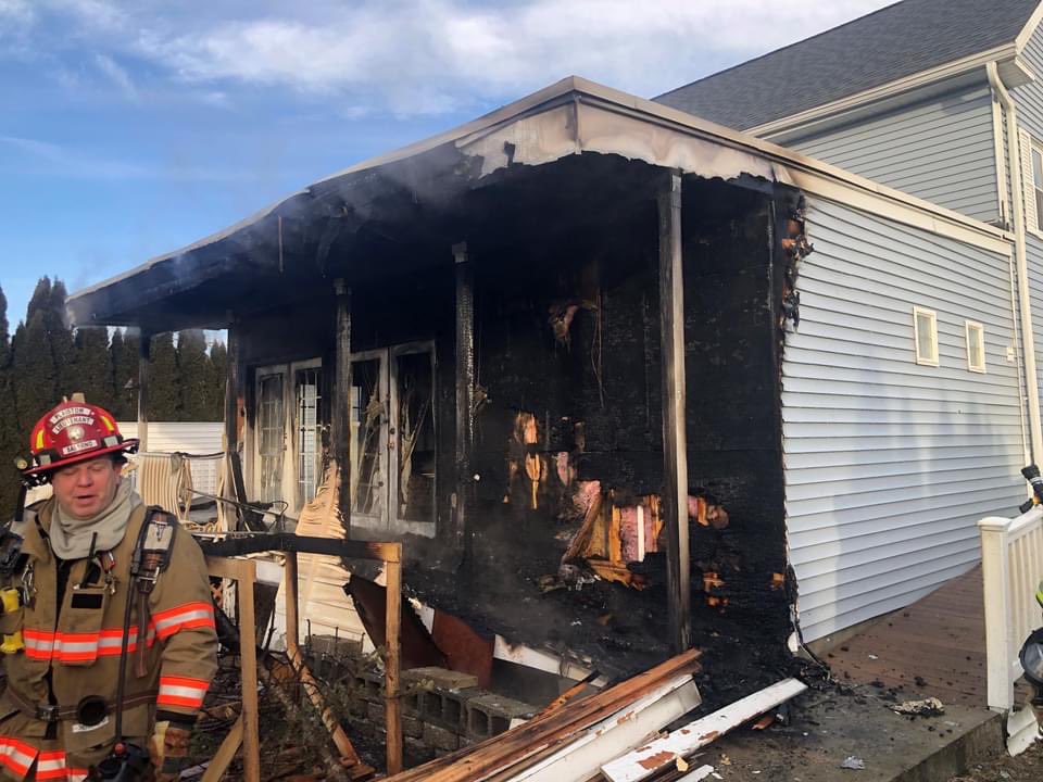 Firefighters in Plaistow, NH have bulk of house fire knocked down within 90 seconds of their arrival