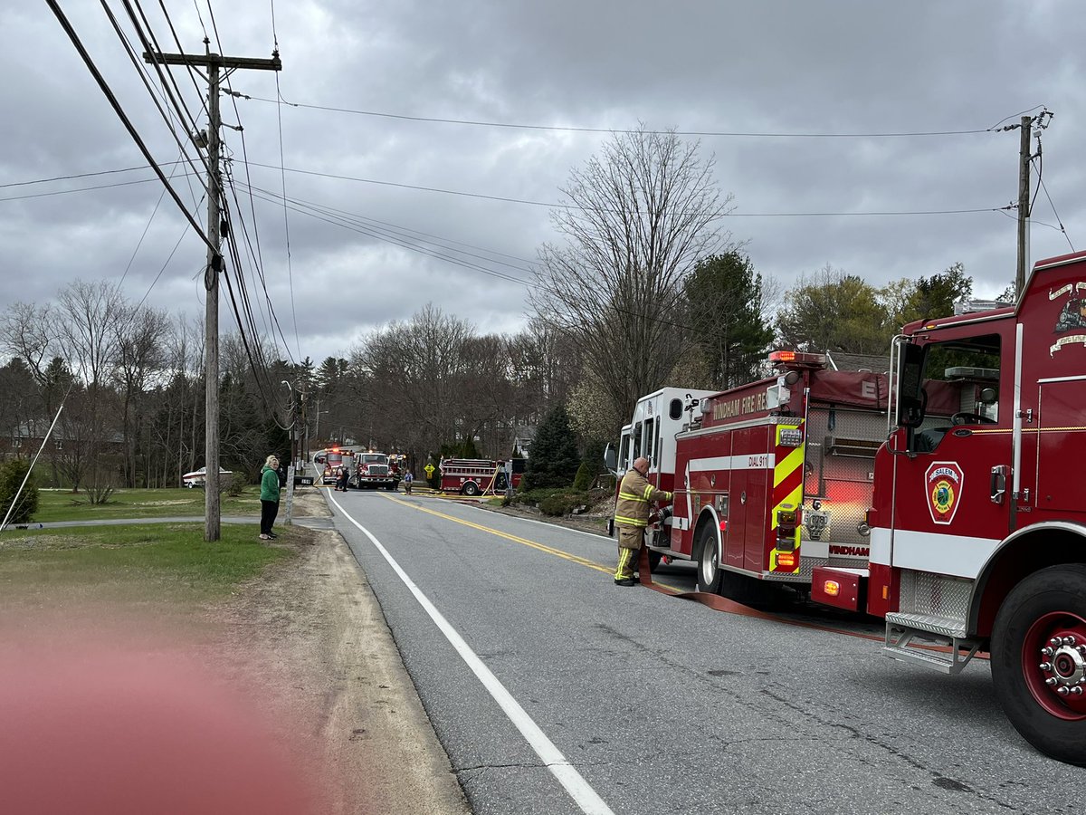 The Pelham Fire Department as well as numerous other departments are battling a structure fire on Marsh Road in the area of Wilshire. Marsh Road is closed.