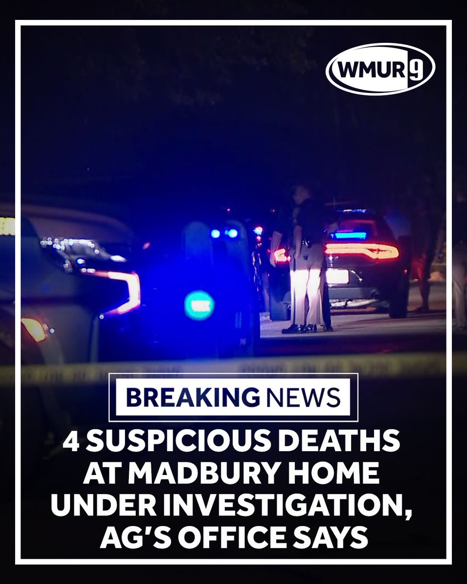 Four suspicious deaths at a home on Moharimet Drive in Madbury are under investigation, the New Hampshire Attorney General’s Office said.
