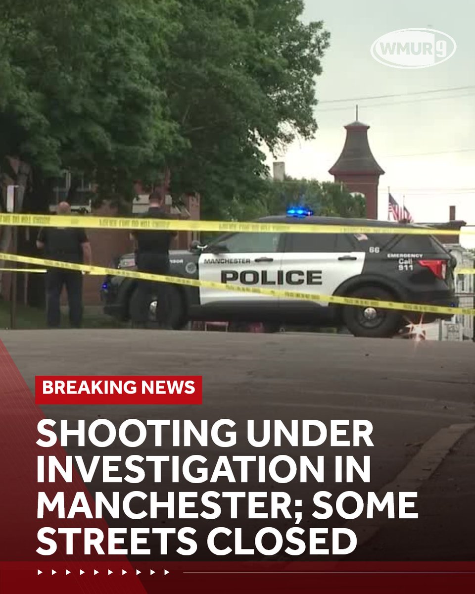 Police in Manchester are investigating a shooting. Some streets are closed